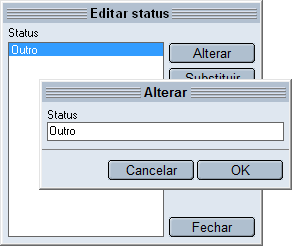 Editar Status