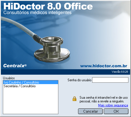 Login no HiDoctor Login no HiDoctor