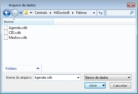Arquivo da agenda