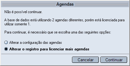 Licen&ccedil;a agendas