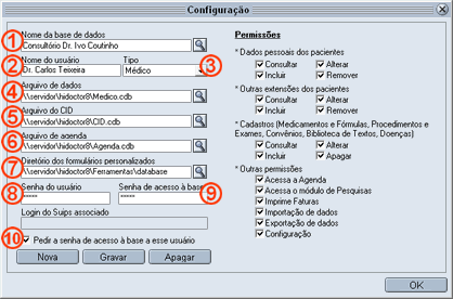 Configuração Configuração