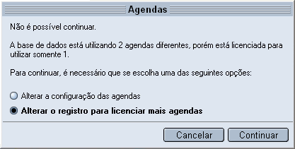 Licença agendas Licença agendas