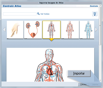 Importar imagem do Atlas