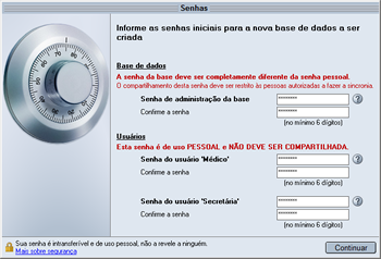 Tela de login