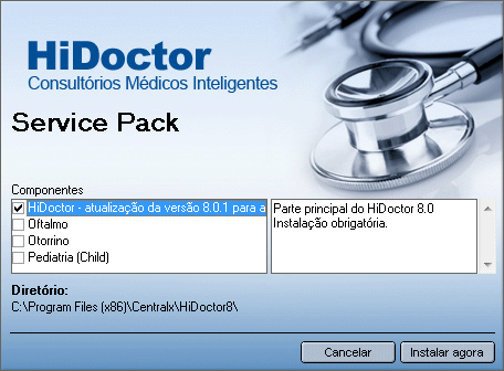 Componentes do HiDoctor