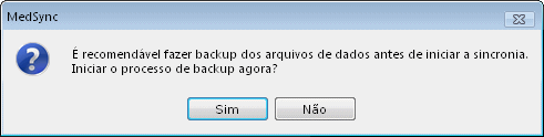 Backup da base de dados