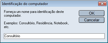Identifica&ccedil;&atilde;o do computador