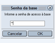 Senha da base de dados