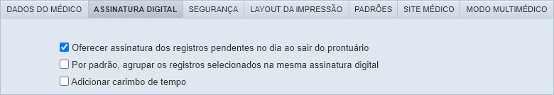 Configurar notificação de assinaturas pendentes