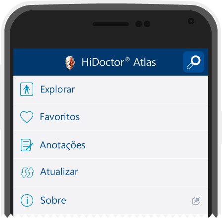 Tela inicial App Atlas