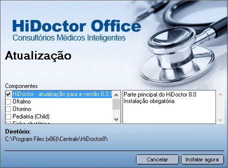 Componentes do HiDoctor Componentes do HiDoctor