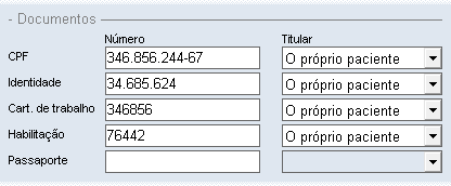 Seção Documentos