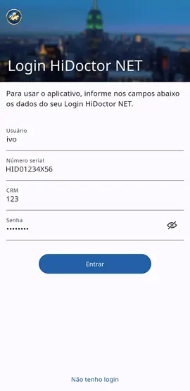 Login HiDoctor NET