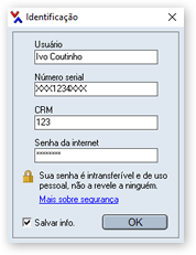 Dados da sincronia Registrar HiDoctor