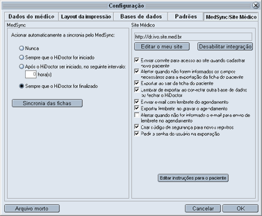 Configuração Configuração