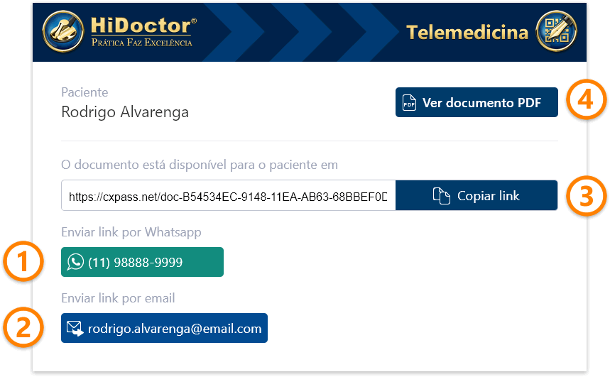 Tela de compartilhamento Tela de compartilhamento