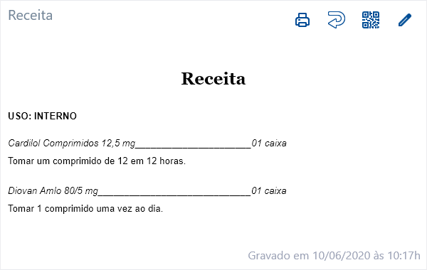 Documento para assinar