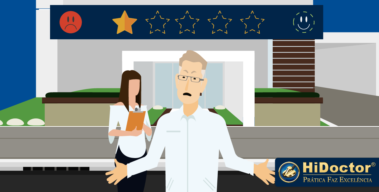 Como uma avaliação online negativa prejudica seu consultório Como uma avaliação online negativa prejudica seu consultório