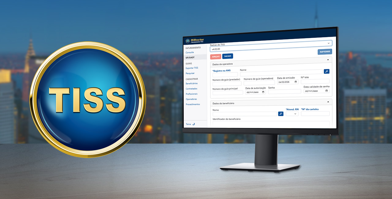 Faturamento TISS: guias SP/SADT, padrão TISS 4.03 e acesso pelo HiDoctor Cloud Faturamento TISS: guias SP/SADT, padrão TISS 4.03 e acesso pelo HiDoctor Cloud