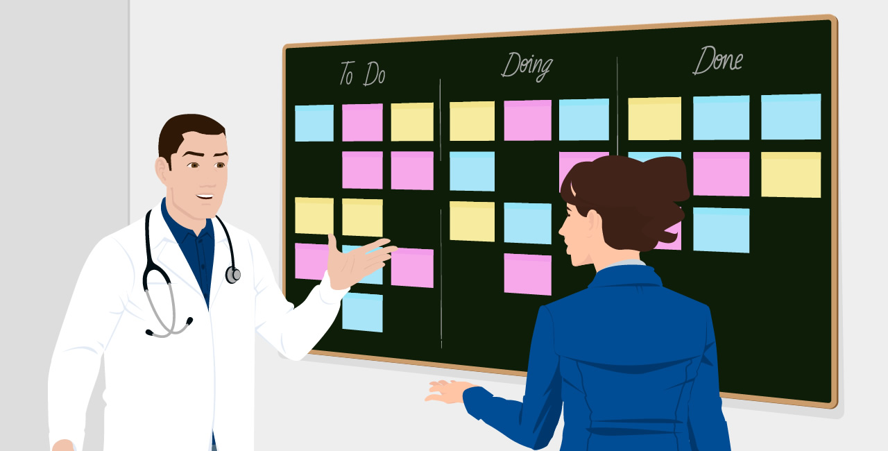 [INFOGRÁFICO] Como o método Kanban pode otimizar o fluxo de trabalho em clínicas médicas