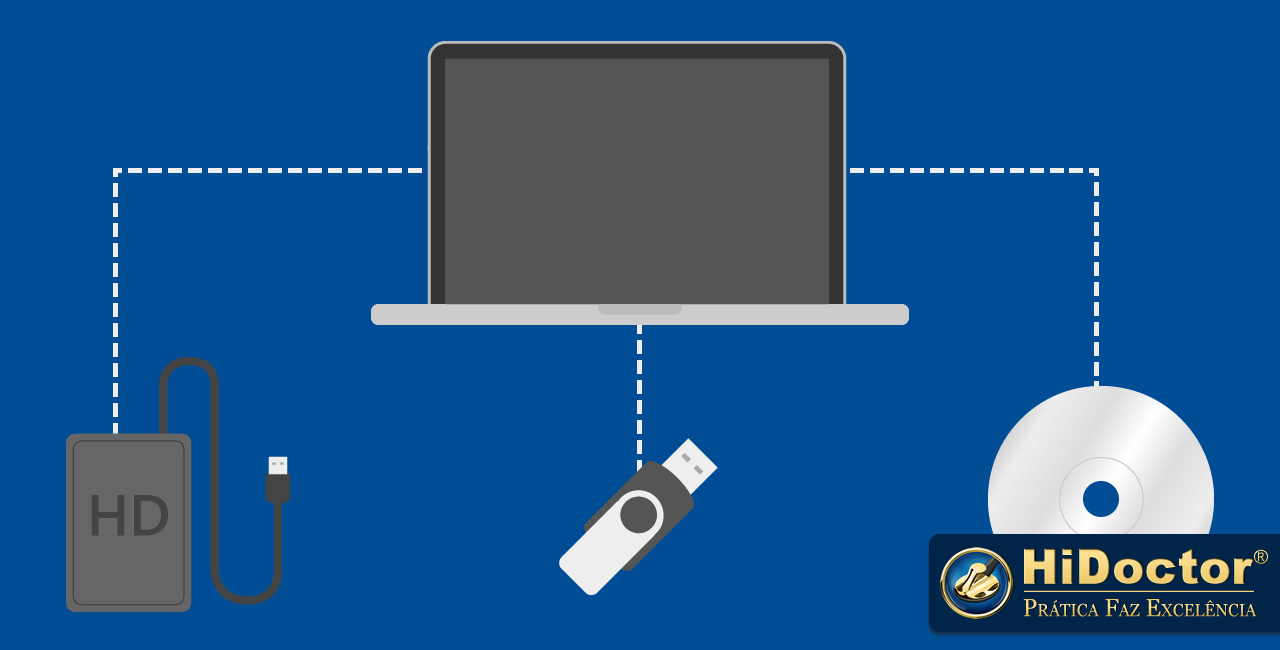Proteja seus dados: importância do backup periódico em mídia externa ao computador
