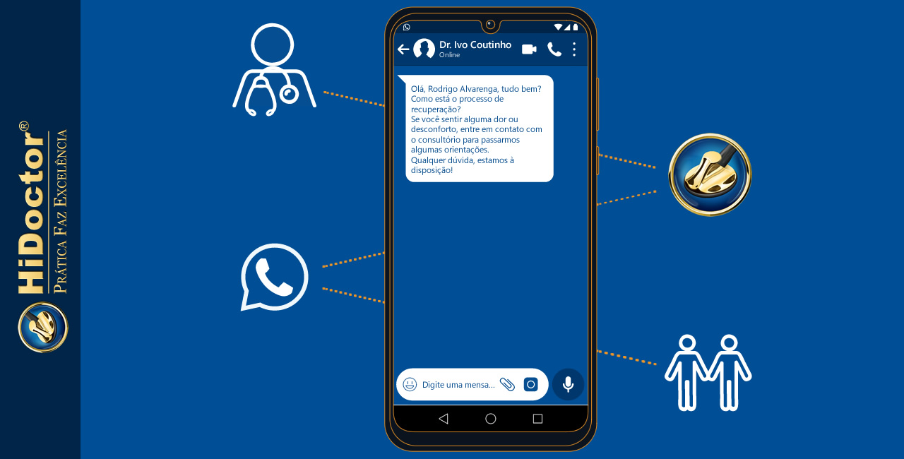 Novidade no HiDoctor®: integração com o Whatsapp para envio prático de mensagens
