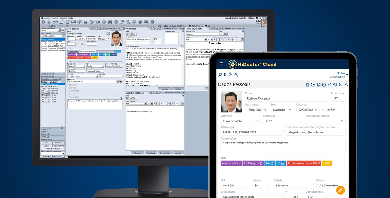 Novidades no HiDoctor®: tags e novo layout dos prontuários
