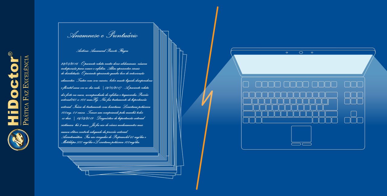 Qual a vantagem em sair do sistema manual e informatizar o consultório?