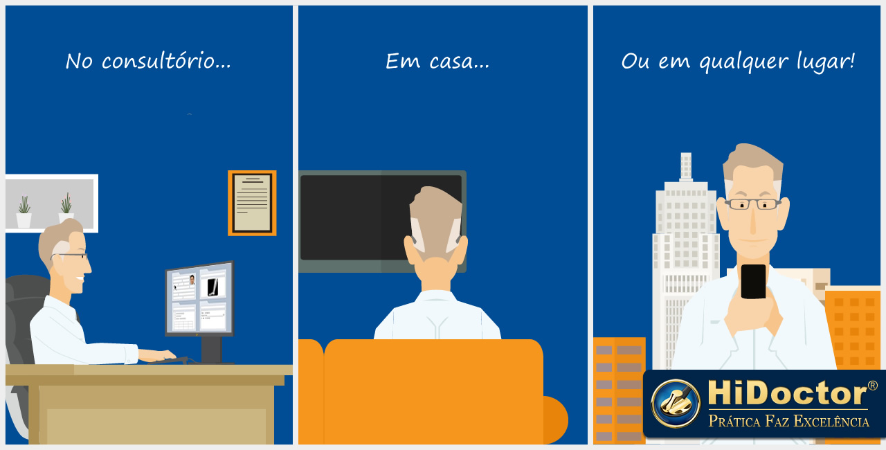 Sincronia multiponto: seu HiDoctor® no consultório, em casa ou em qualquer lugar